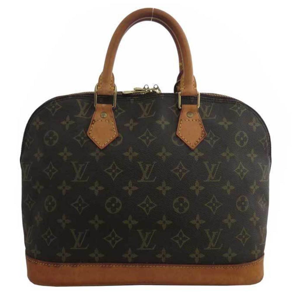 Louis Vuitton Bag Monogram Alma PM Brown Canvas Handbag Ladies M51130